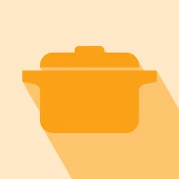 Vector Pot Icon Stock Illustration