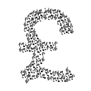 Vector pound notes Stock Illustration