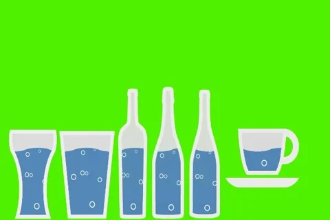 Vector Pouring Drinks - Animation - Han... | Stock Video | Pond5