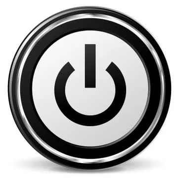 Vector power icon Stock Illustration