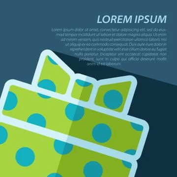 Vector present icon. Eps10 Stock Illustration