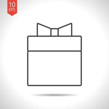 Vector present icon Stock Illustration