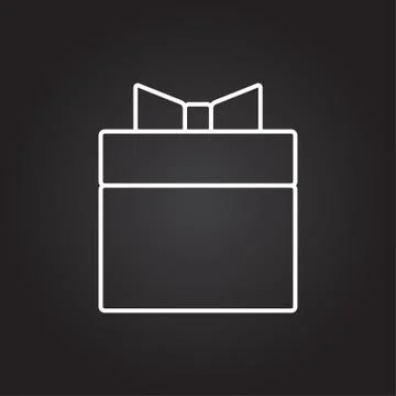 Vector present icon Stock Illustration