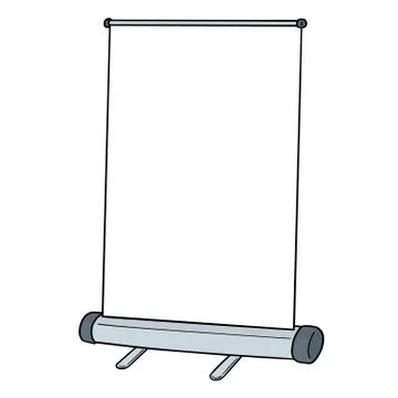 Vector of presentation stand Stock Illustration