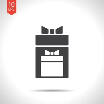 Vector presents icon. Eps10 Stock Illustration
