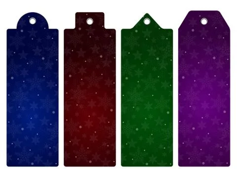 Vector Price label, tag. Winter sale. Eps 10. Illustrazione stock