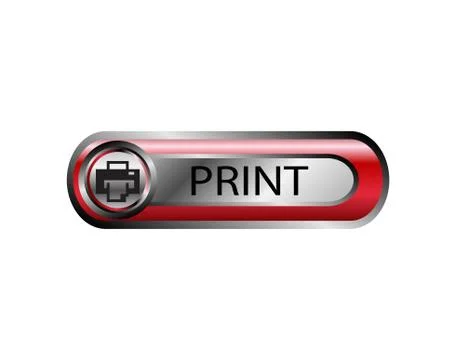Vector printer icon Stock Illustration