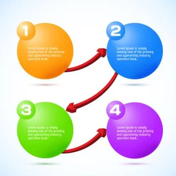 Vector Progress background 스톡 일러스트