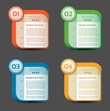 Vector Progress background / product choice or version. Stock Illustration