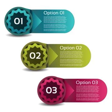 Vector Progress background / product choice or version. Stock Illustration