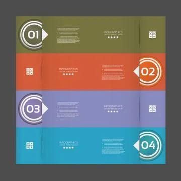 Vector Progress background / product choice or version. Stock Illustration