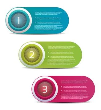 Vector Progress background / product choice or version. Stock Illustration