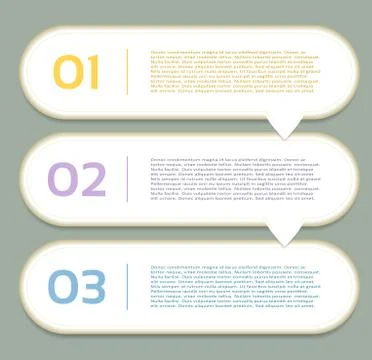 Vector Progress Background / Product choice or Version Stock Illustration