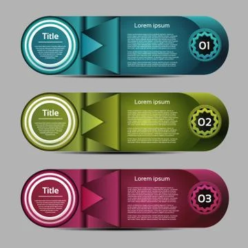 Vector Progress background / product choice or version. Stock Illustration