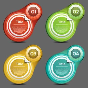 Vector Progress background / product choice or version. Stock Illustration