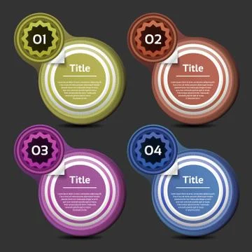 Vector Progress background / product choice or version. Stock Illustration