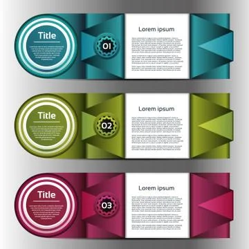 Vector Progress background / product choice or version. Stock Illustration