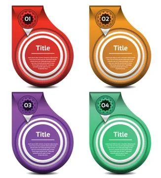 Vector Progress background / product choice or version. Stock Illustration