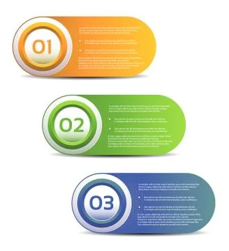 Vector Progress Background / Product Choice or Version. Eps 10. Stock Illustration