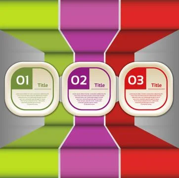 Vector Progress background / product choice or version Stock Illustration