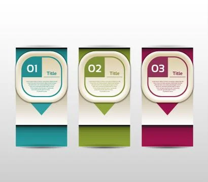 Vector Progress background / product choice or version Stock Illustration