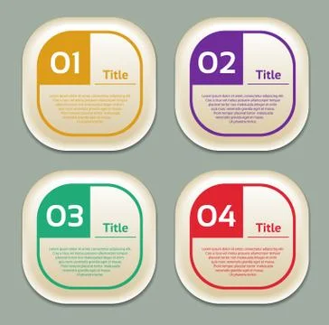 Vector Progress background / product choice or version Stock Illustration