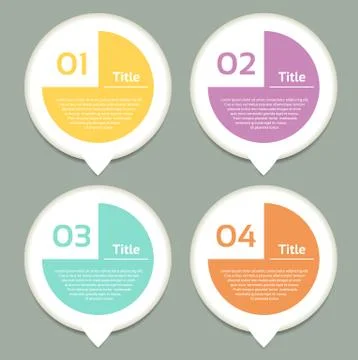 Vector Progress background / product choice or version Stock Illustration