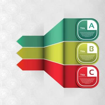 Vector Progress background / product choice or version Stock Illustration