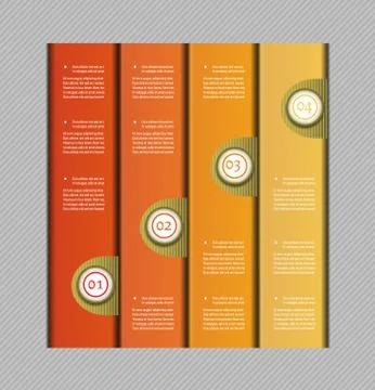 Vector Progress Background / Product choice or Version. eps 10 Stock Illustration