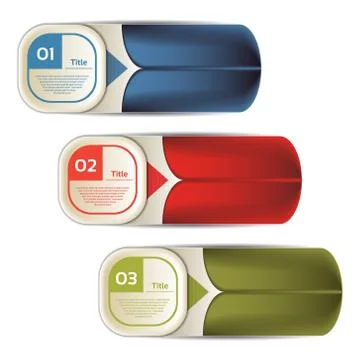 Vector Progress background / product choice or version Stock Illustration