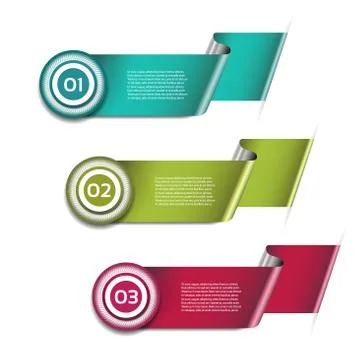 Vector Progress Background / Product Choice or Version. eps 10 Stock Illustration