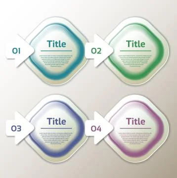 Vector Progress Background / Product Choice or Version. eps 10 Stock Illustration