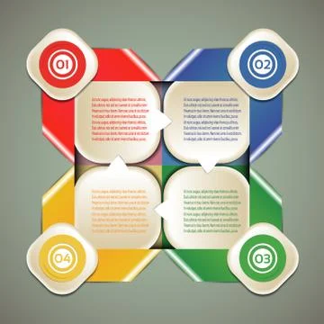 Vector progress background / product choice or version. eps 10 Stock Illustration