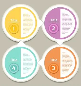 Vector progress background / product choice or version. eps 10 Stock Illustration