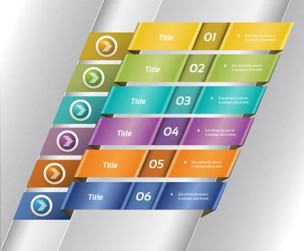 Vector Progress Background / Product Choice or Version. eps 10 Stock Illustration