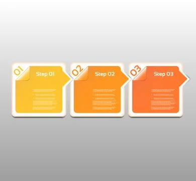 Vector Progress Background / Product Choice or Version. eps 10 Stock Illustration