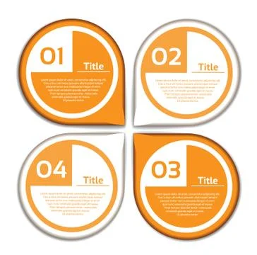 Vector Progress Background / Product Choice or Version. eps 10 Stock Illustration