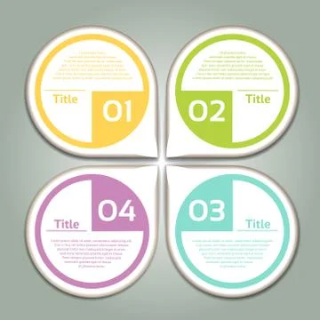 Vector Progress Background / Product Choice or Version. eps 10 Stock Illustration