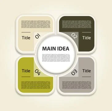 Vector Progress Background / Product Choice or Version. eps 10 Stock Illustration