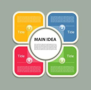 Vector Progress Background / Product Choice or Version. eps 10 Stock Illustration