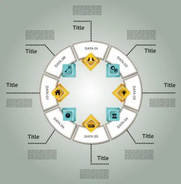 Vector Progress Background / Product Choice or Version. eps 10 Stock Illustration