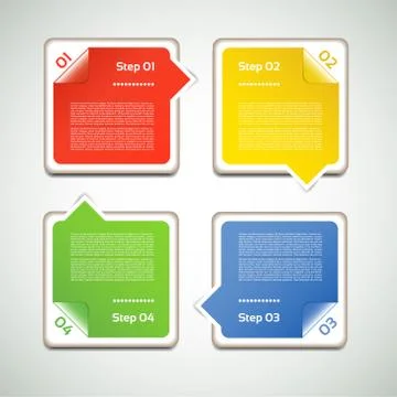 Vector Progress background / product choice or version Stock Illustration