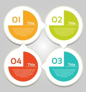 Vector Progress Background / Product Choice or Version. eps 10 Stock Illustration