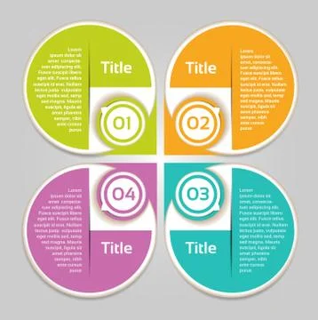 Vector Progress Background / Product Choice or Version. eps 10 Stock Illustration