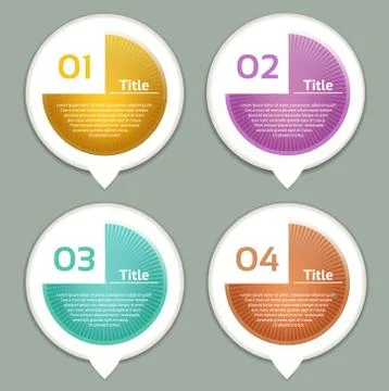 Vector Progress Background / Product Choice or Version. eps 10 Stock Illustration