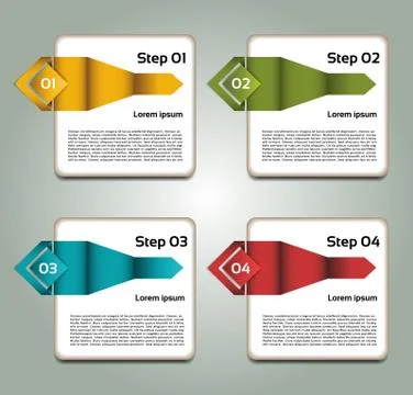 Vector Progress background / product choice or version. eps 10 Stock Illustration