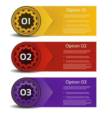 Vector Progress background / product choice or version. eps 10 Stock Illustration