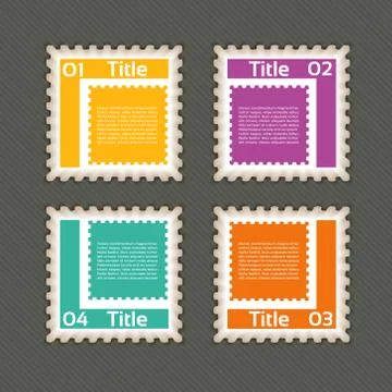 Vector Progress Background / Product Choice or Version. eps 10 Illustrazione stock