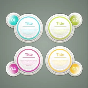 Vector Progress Background / Product Choice or Version. eps 10 Stock Illustration