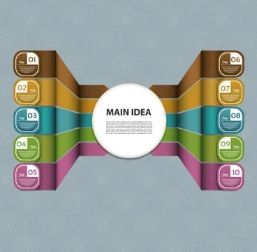 Vector Progress background / product choice or version. eps 10 Stock Illustration